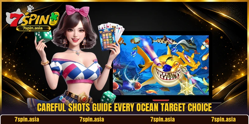 Careful shots guide every ocean target choice