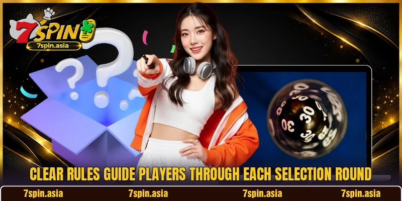 Clear rules guide players through each selection round