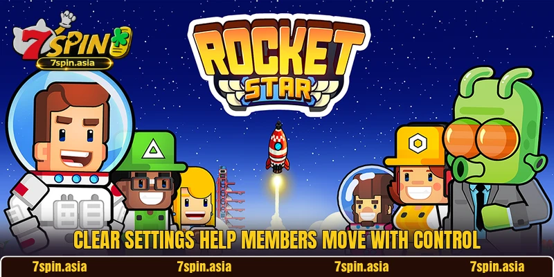 Clear settings help members move with control