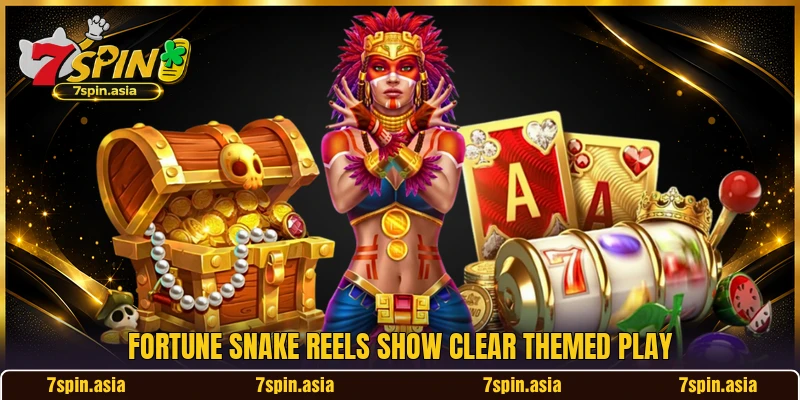 Fortune Snake reels show clear themed play Fortune Snake reels show clear themed play