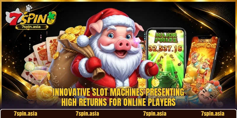Innovative slot machines presenting high returns for online players