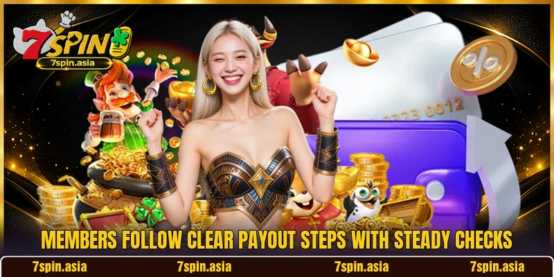 Members follow clear payout steps with steady checks