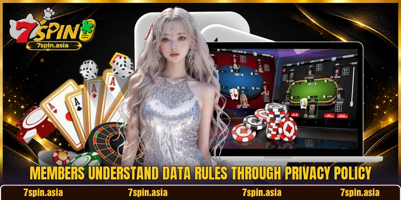 Members understand data rules through privacy policy Members understand data rules through privacy policy