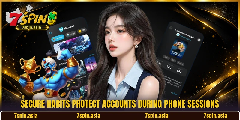 Secure habits protect accounts during phone sessions
