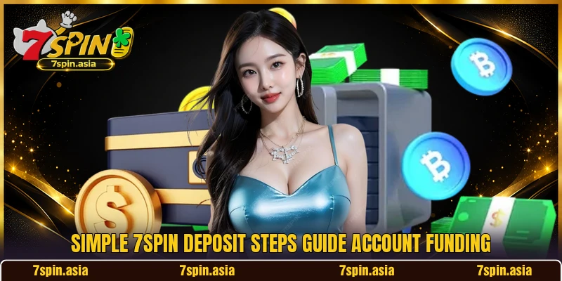 Simple 7SPIN deposit steps guide account funding