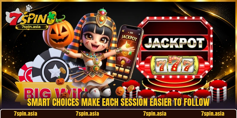 Smart choices make each session easier to follow